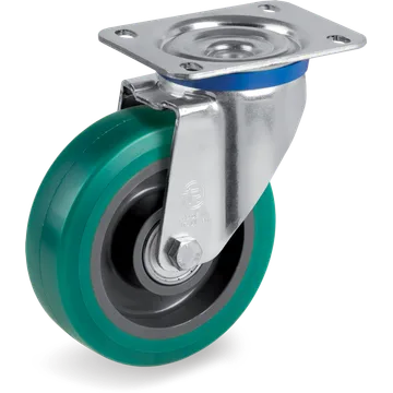 Rueda giratoria de poliuretano TR-Roll Ø160×50 mm