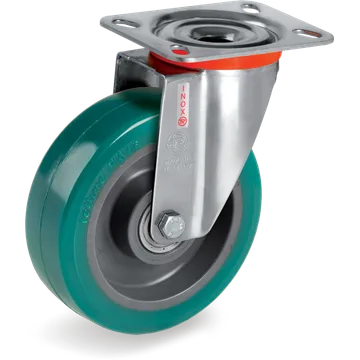 Rueda giratoria de poliuretano TR-Roll Ø100×40 mm