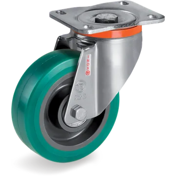 TR-Roll polyurethane swivel castor Ø160×50 mm