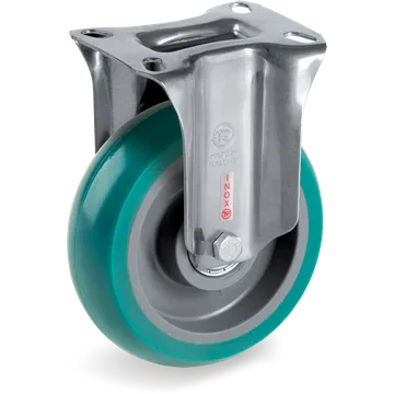 Rueda fija de poliuretano TR-Roll Ø125×40 mm