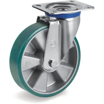 TR-Roll polyurethane swivel castor Ø150×40 mm