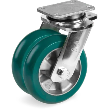 TR-Roll polyurethane swivel castor Ø160 mm