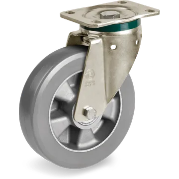 TR-Roll ESD polyurethane swivel castor Ø160×50 mm