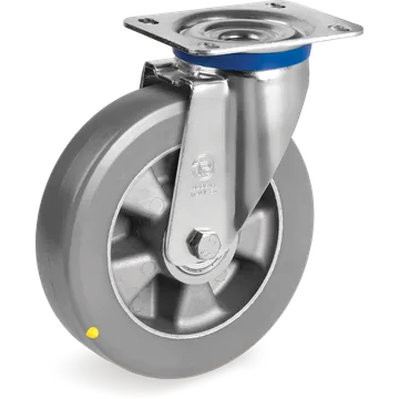 TR-Roll ESD polyurethane swivel castor Ø160×50 mm