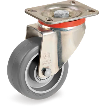 TR-Roll ESD polyurethane swivel castor Ø100×40 mm