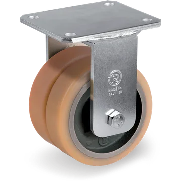 Rueda fija de vulkollan® Ø125 mm