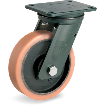 Vulkollan® swivel castor Ø250×78 mm