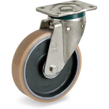 Rueda giratoria de vulkollan® Ø150×40 mm
