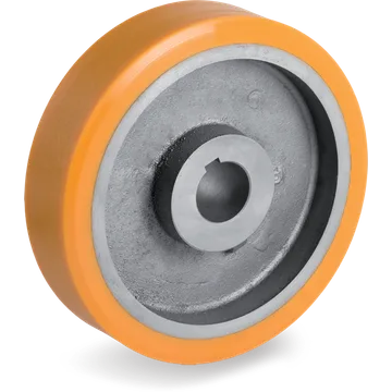 TR polyurethane wheel Ø125×50 mm