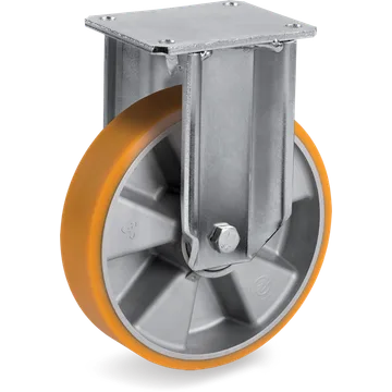 Rueda fija de poliuretano TR Ø160×50 mm