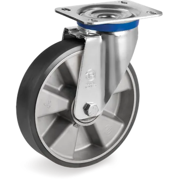 Rueda giratoria de poliuretano TR ESD Ø150×40 mm