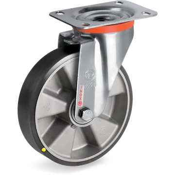 TR ESD polyurethane swivel castor Ø100×30 mm