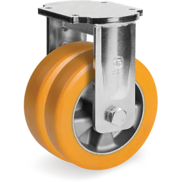 Rueda fija de poliuretano TR Ø200 mm