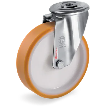 Rueda giratoria de poliuretano TR Ø175×40 mm