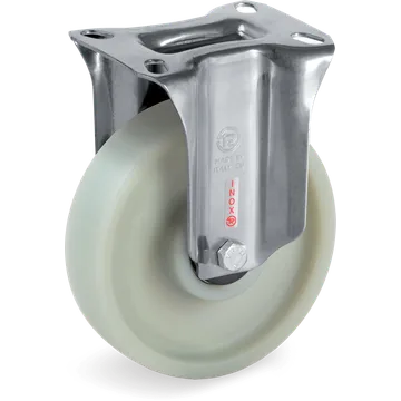 Rueda fija de poliamida 6 Ø100×30 mm