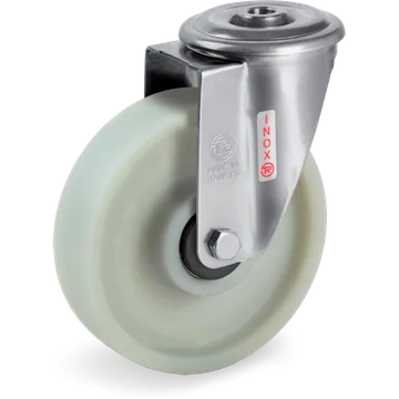 Polyamide 6 swivel castor Ø100×30 mm