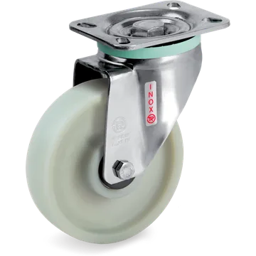 Polyamide 6 swivel castor Ø100×30 mm