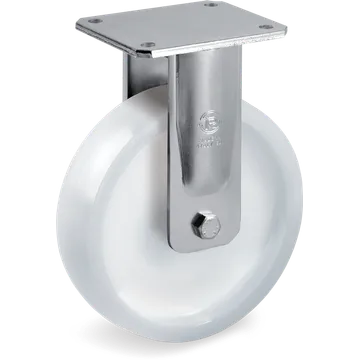 Polyamide 6 fixed castor Ø150×45 mm