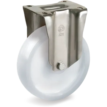 Polyamide 6 fixed castor Ø125×45 mm