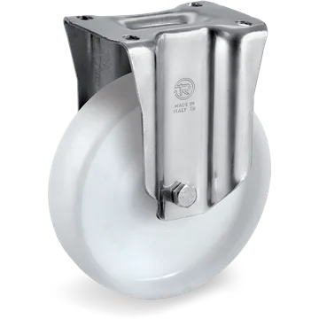 Polyamide 6 fixed castor Ø175×45 mm