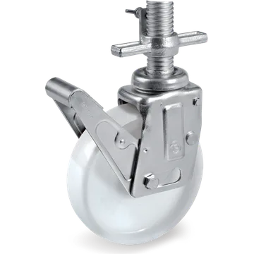 Polyamide 6 swivel castor Ø150×45 mm with brake