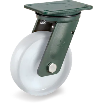 Rueda giratoria de poliamida 6 Ø250×60 mm