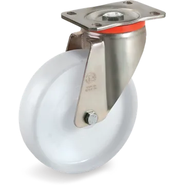 Rueda giratoria de poliamida 6 Ø175×45 mm