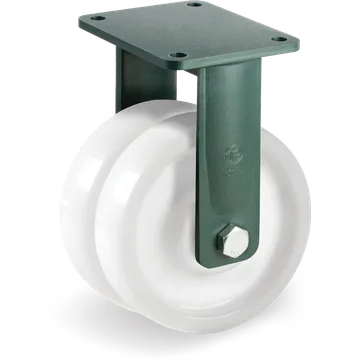 Polyamide 6 fixed castor Ø125 mm