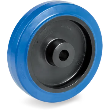 Elastic rubber wheel Ø125×36 mm