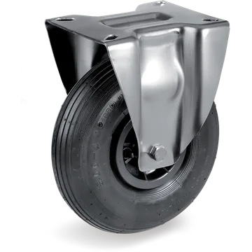 Rueda fija de goma neumática Ø260×85 mm